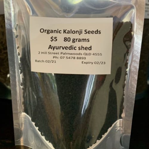 Kalonji Seed Organic - Black Seed
